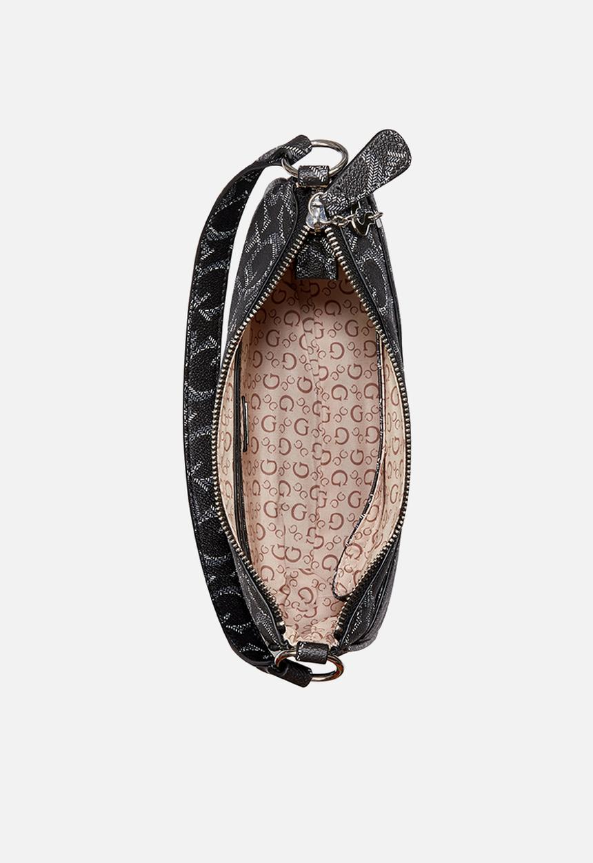 GUESS - Ahb Granby Mini Crossbody Top Zip - Coal