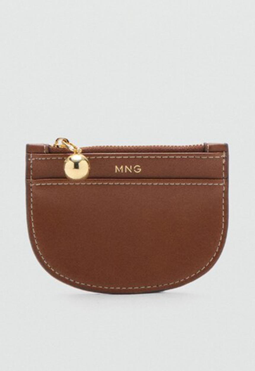 MANGO - Capuleto card holder - medium brown