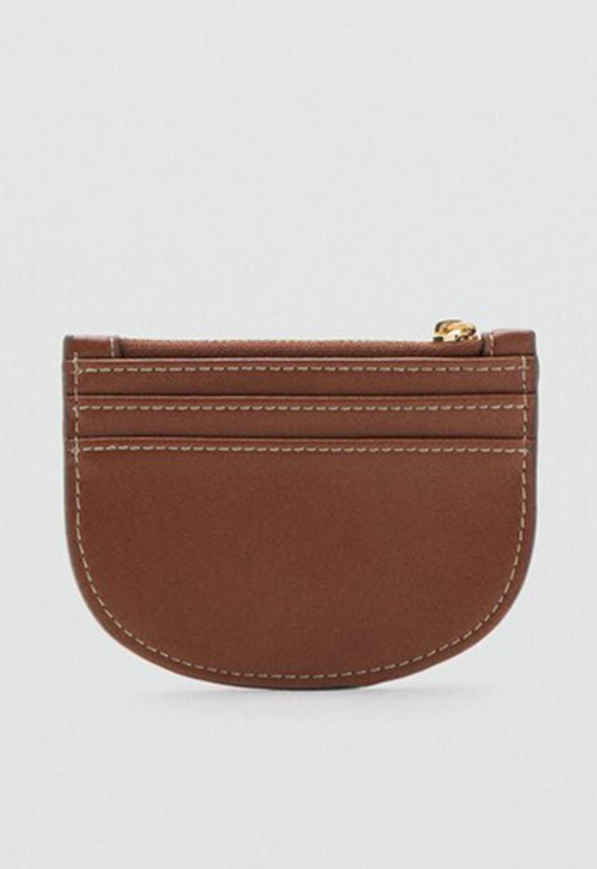 MANGO - Capuleto card holder - medium brown