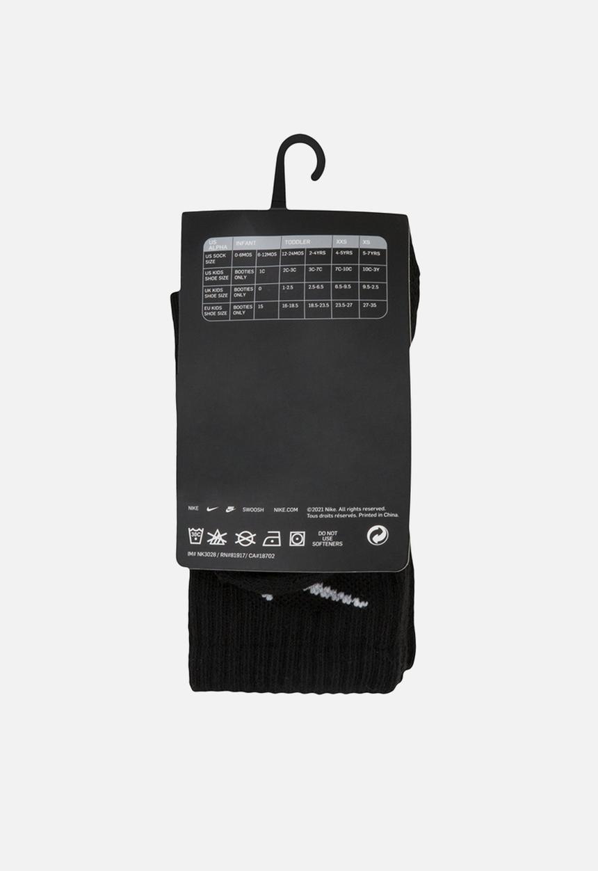 Nike - Nike crew socks 3-pack - black