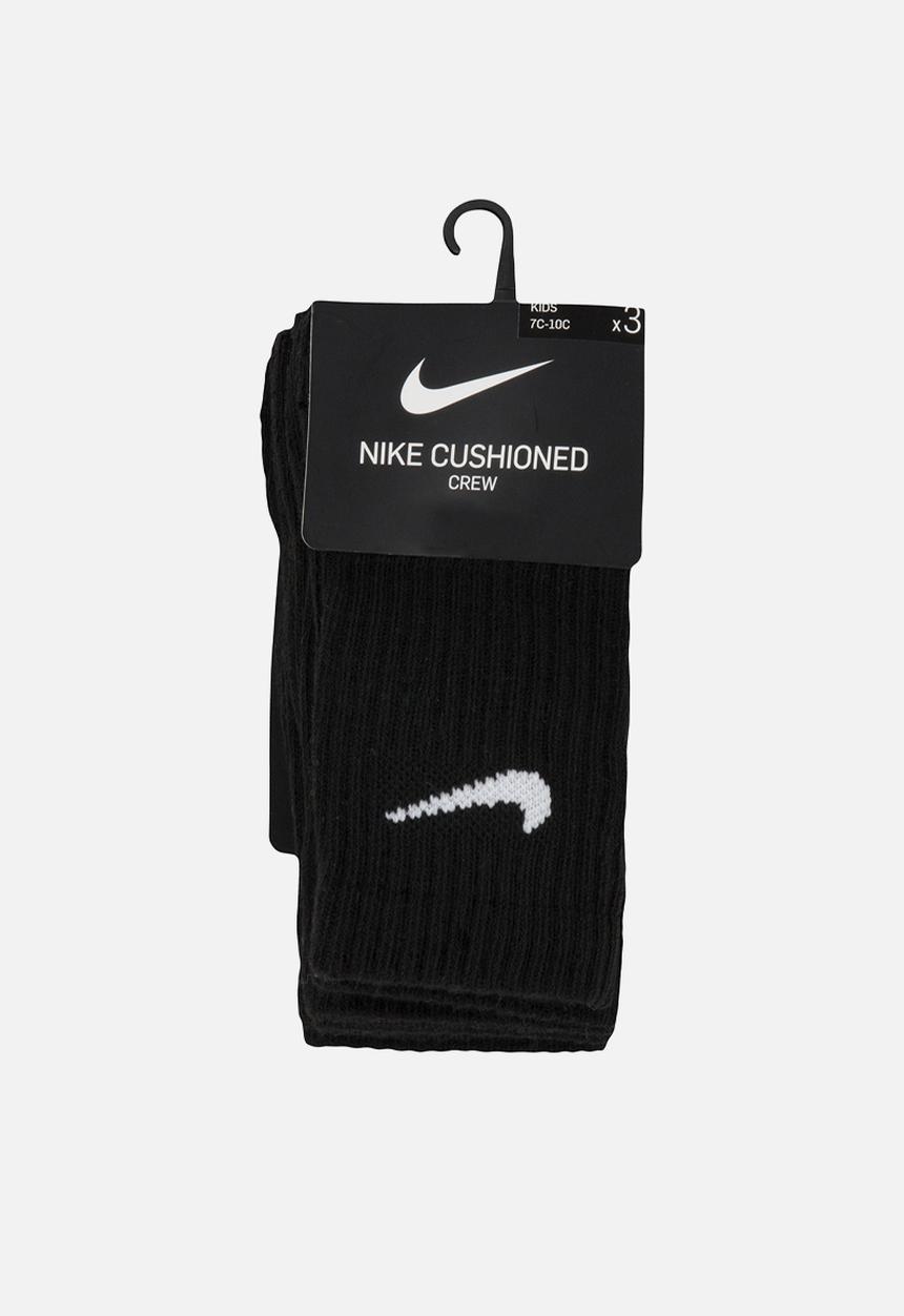 Nike - Nike crew socks 3-pack - black