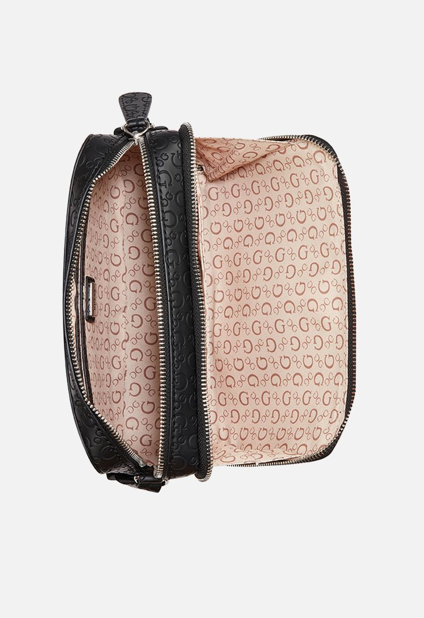 バッグ Viviette Mini Zip Crossbody Bag-Black