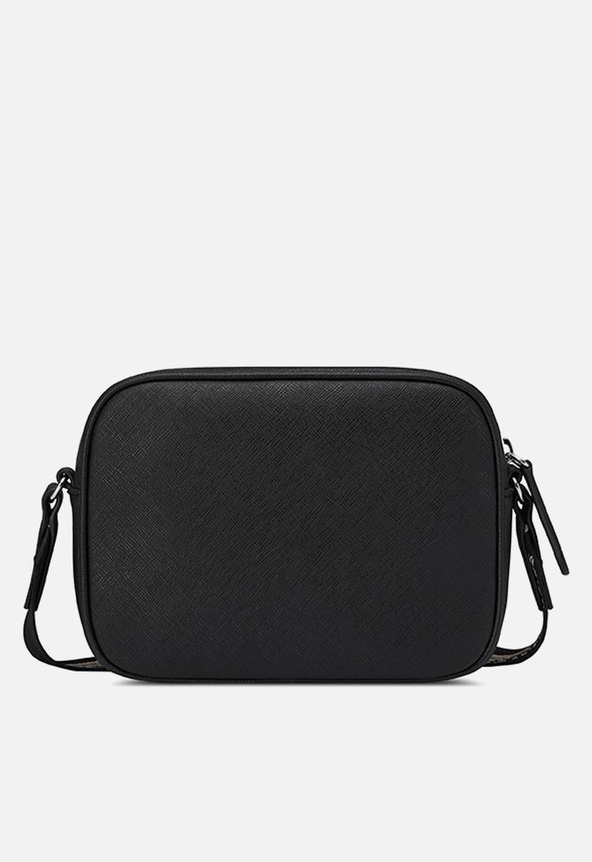 GUESS - Joella Mini Zip Crossbody Bag - Black