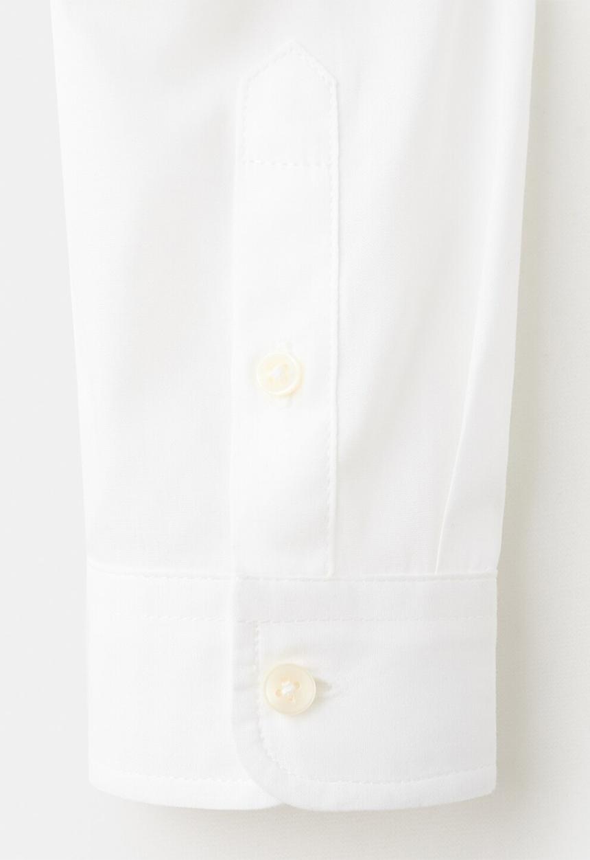 MANGO - Shirt popelin  - white