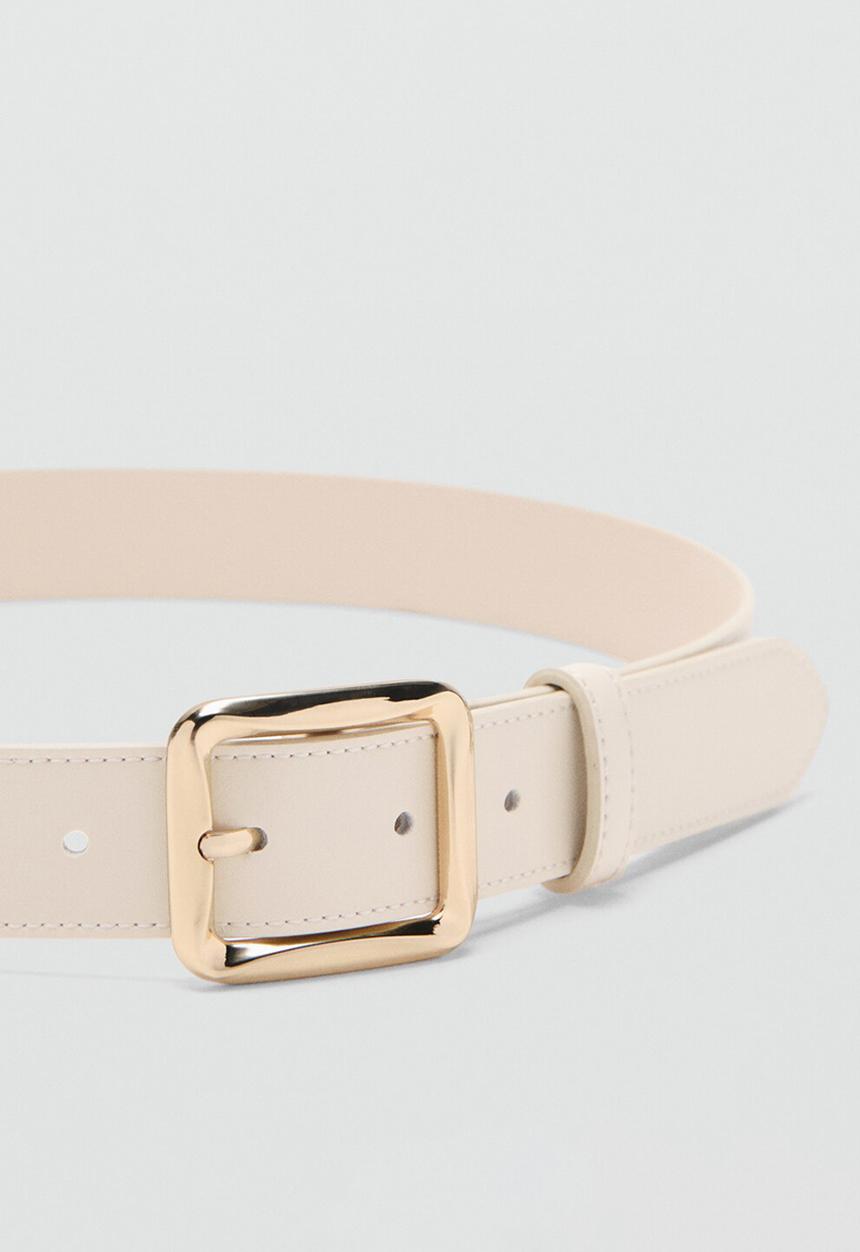 MANGO - Billie belt - light beige
