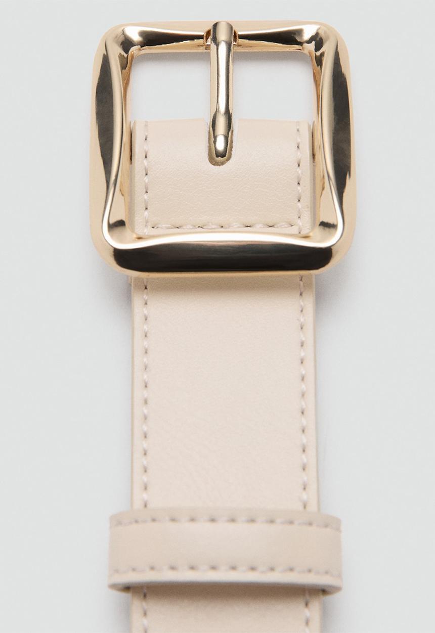 MANGO - Billie belt - light beige
