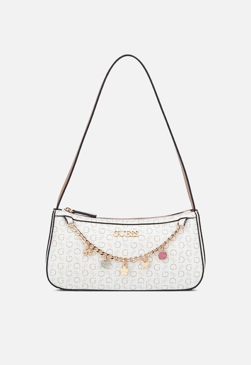 GUESS - Tasha Mini Shoulder Bag - White