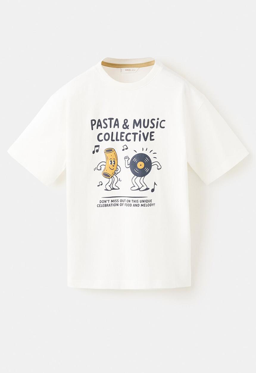 MANGO - T-shirt Funplus-natural