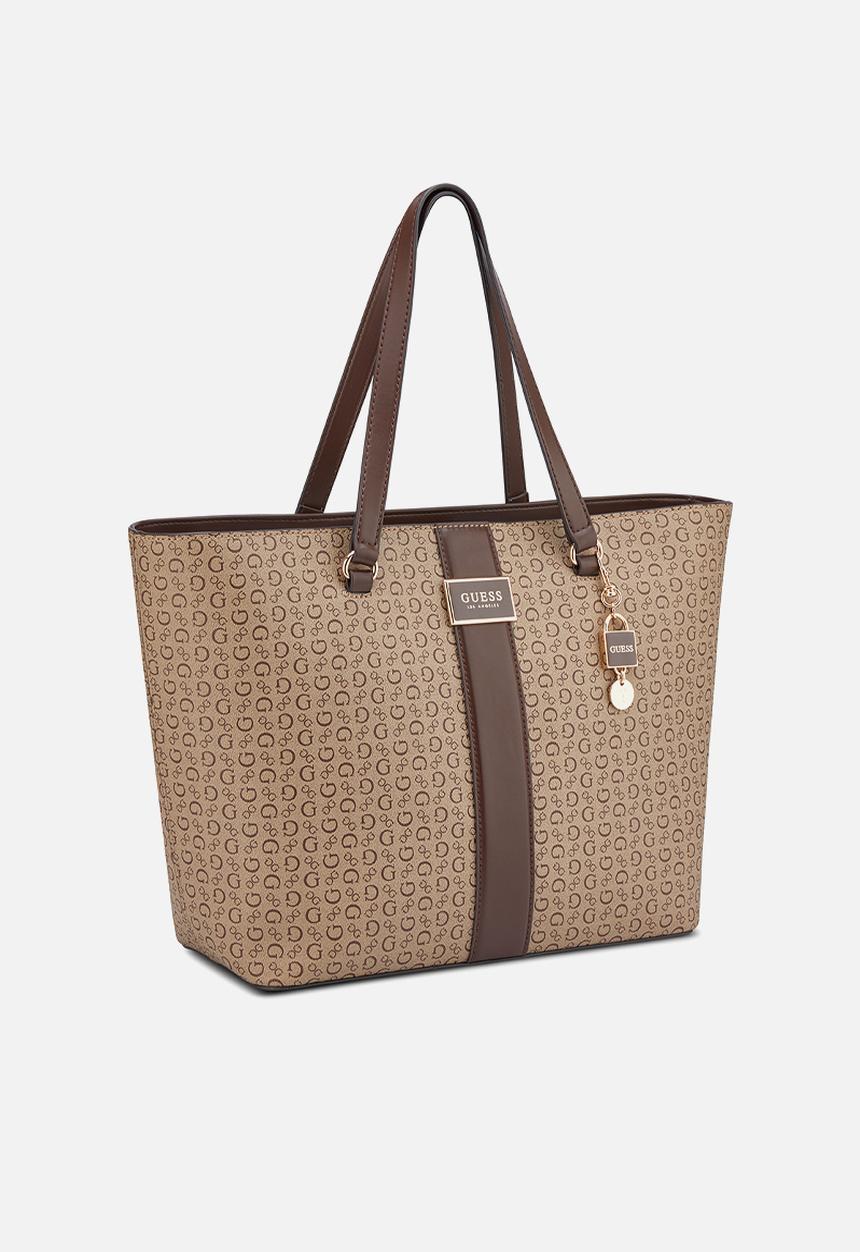 GUESS - Isabella Tote Bag - Walnut
