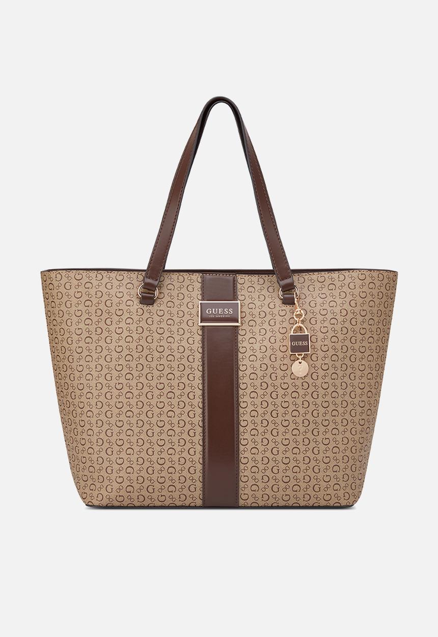 GUESS - Isabella Tote Bag - Walnut
