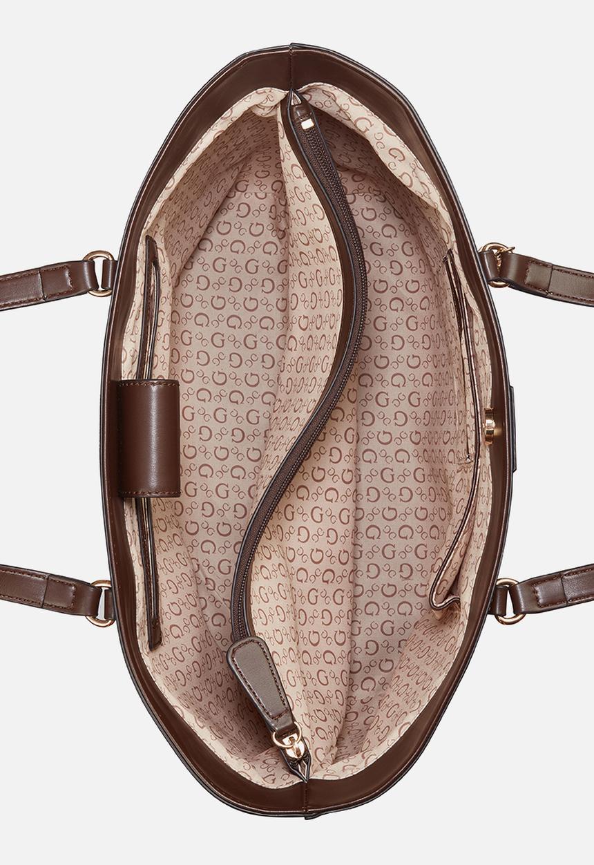 GUESS - Isabella Tote Bag - Walnut