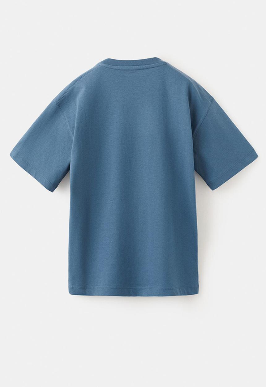 MANGO - T-shirt Funplus-medium blue