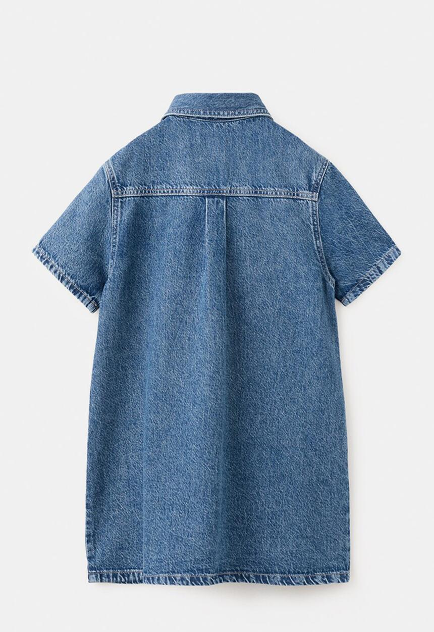 MANGO - Dress ROSE - Open Blue