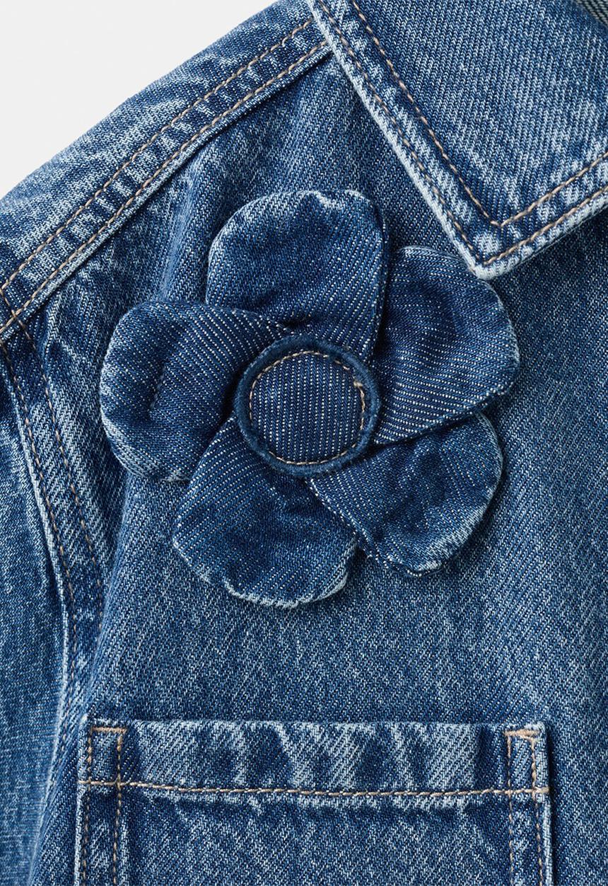 MANGO - Dress ROSE - Open Blue