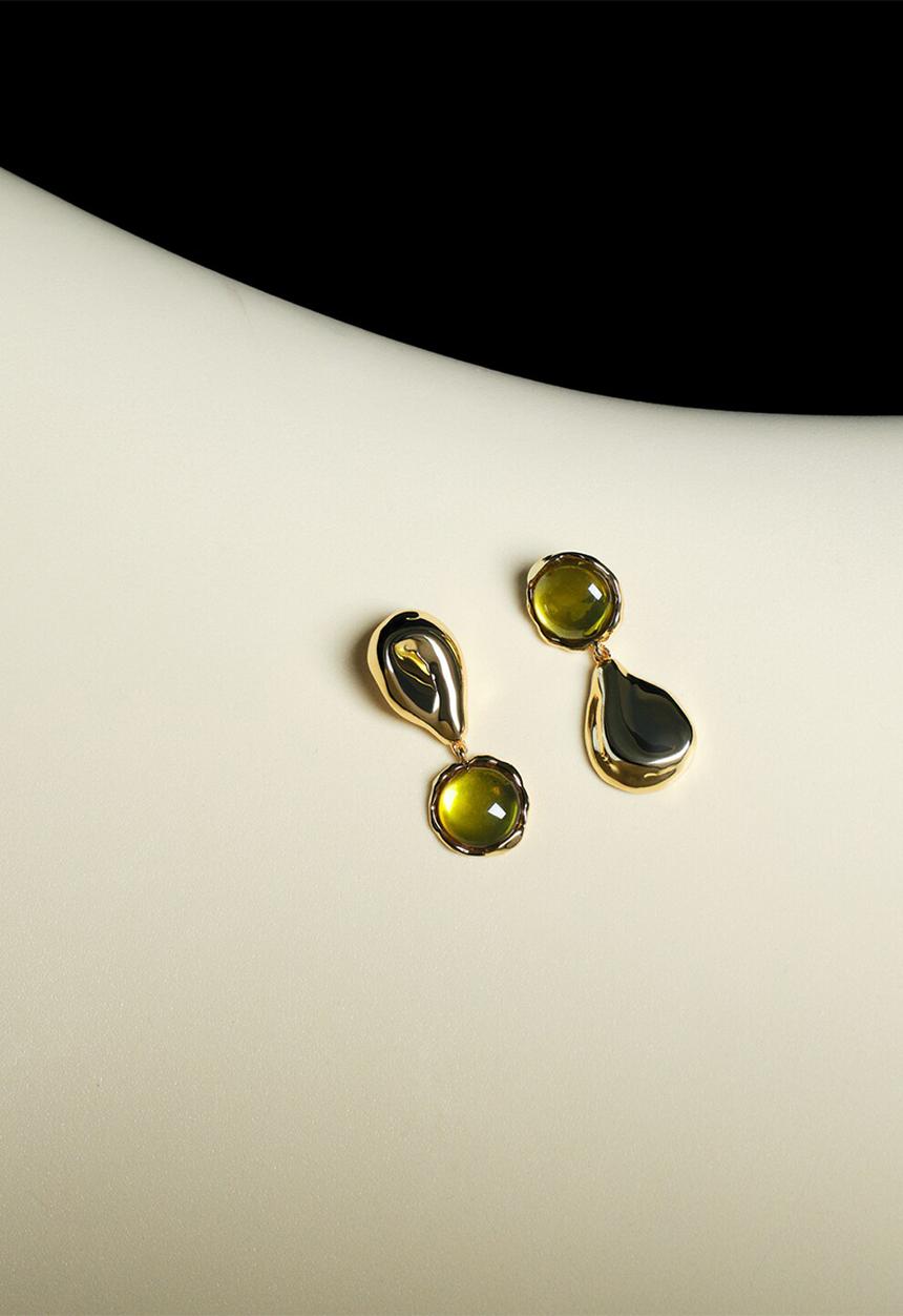 MANGO - Esther earrings - gold