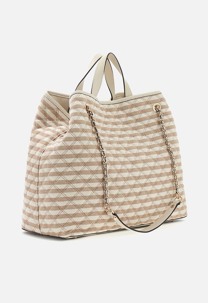 GUESS - Giully Large 2 In 1 Tote Bag - Taupe