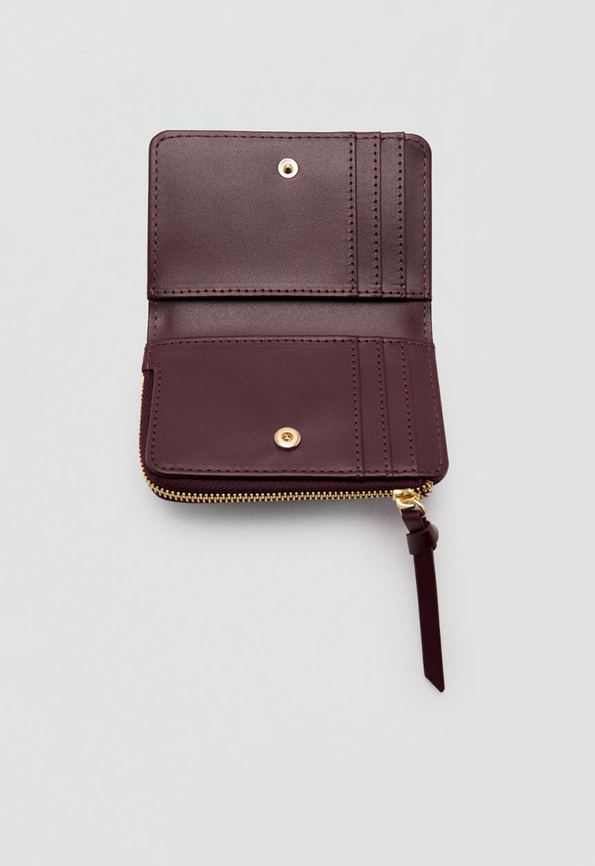 MANGO - Ness wallet - dark red
