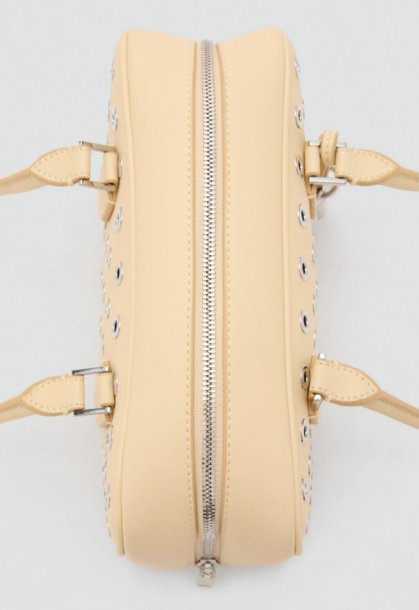MANGO - Cadiz bowling bag - light yellow
