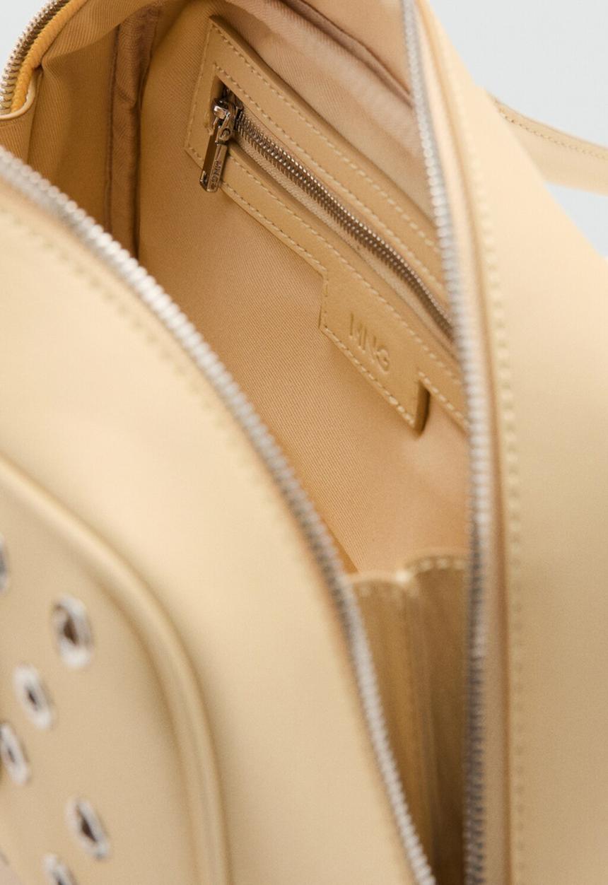 MANGO - Cadiz bowling bag - light yellow