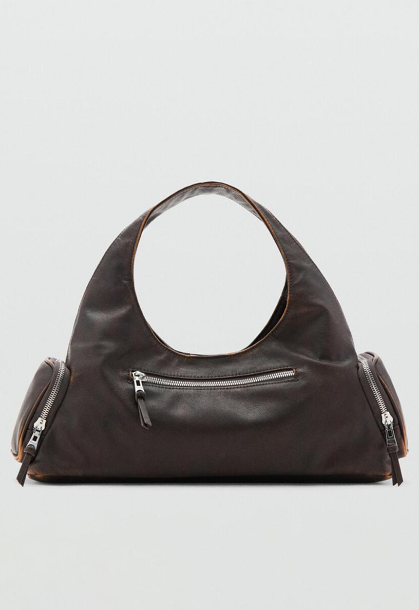 MANGO - Bermu Bag - Brown