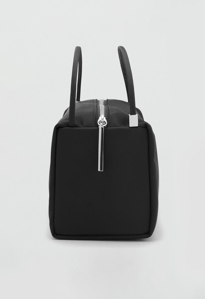 MANGO - Annie top handle bag-black