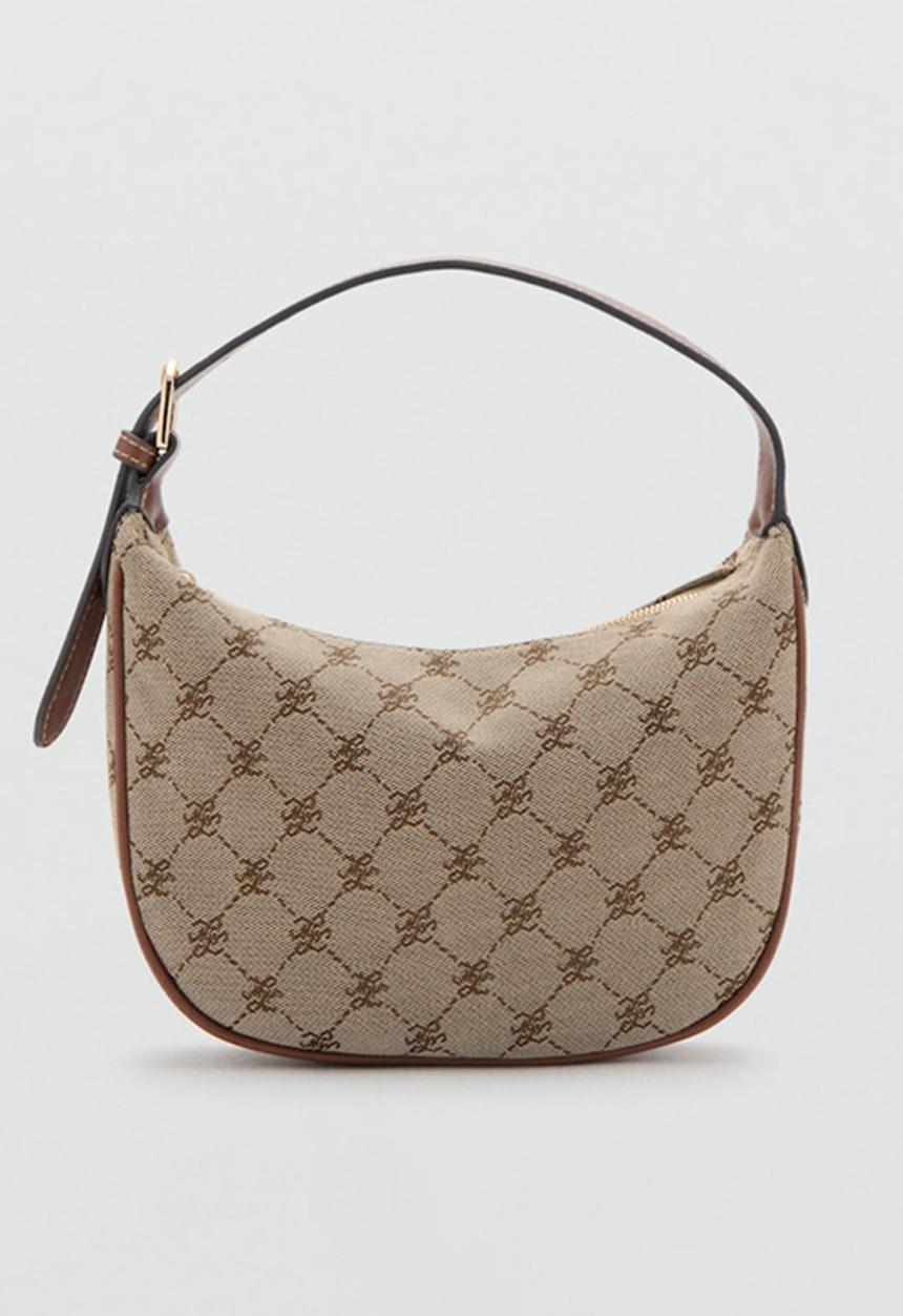 MANGO - Deniz shoulder bag - brown