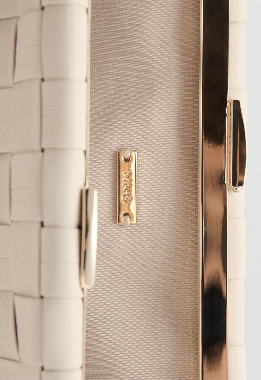 MANGO - Selva handbag - natural