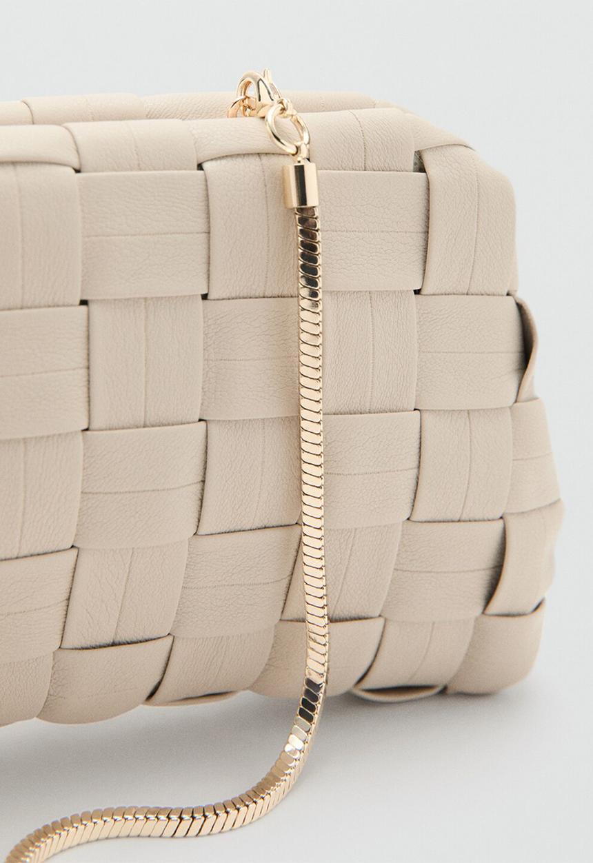 MANGO - Selva handbag - natural