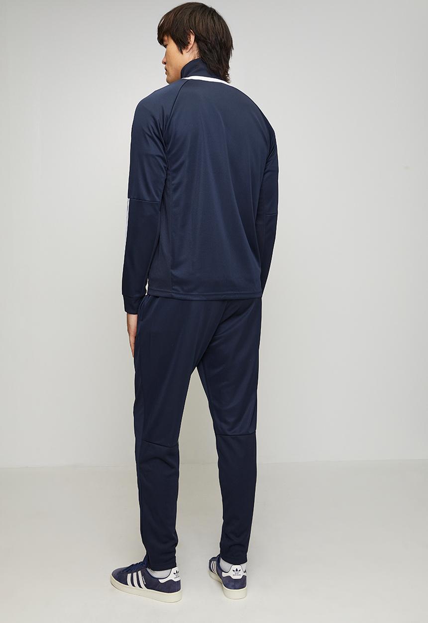 adidas Performance - AEROREADY Sereno Cut 3-Stripes Track Suit set  -  Navy Leg Ink/White