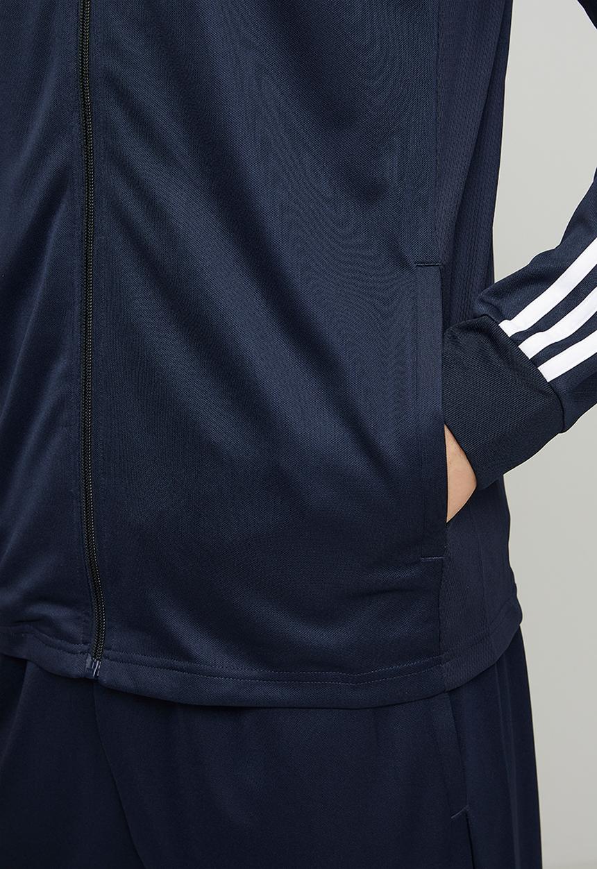 adidas Performance - AEROREADY Sereno Cut 3-Stripes Track Suit set  -  Navy Leg Ink/White