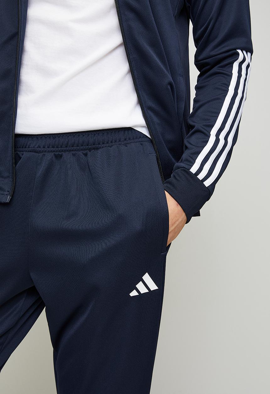 adidas Performance - AEROREADY Sereno Cut 3-Stripes Track Suit set  -  Navy Leg Ink/White