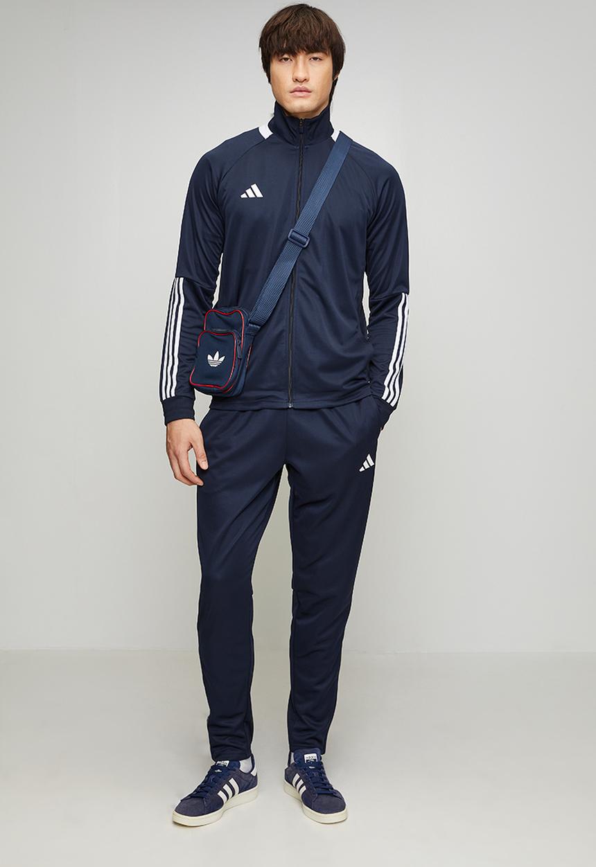 adidas Performance - AEROREADY Sereno Cut 3-Stripes Track Suit set  -  Navy Leg Ink/White