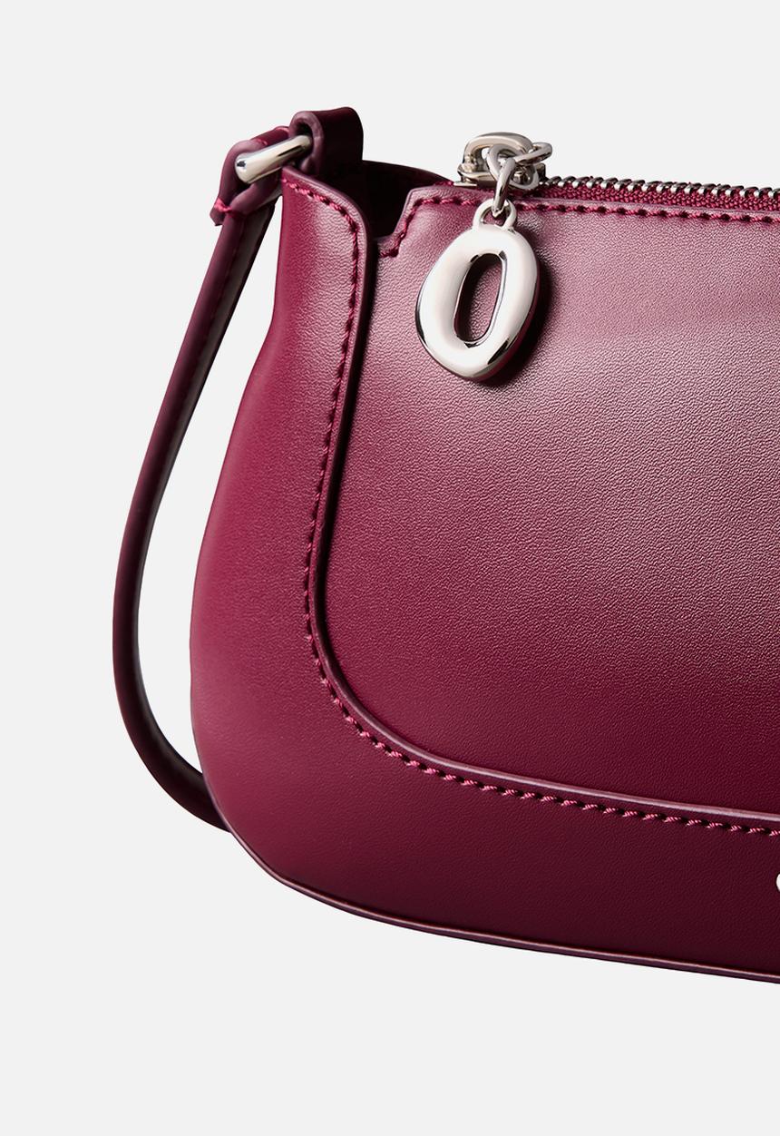 Calvin Klein - Hardware zip crossbody- alluring pink