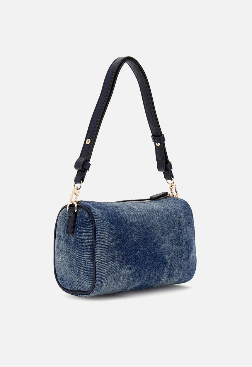 GUESS - Kassie Mini Convertible Shoulder Bag - Denim