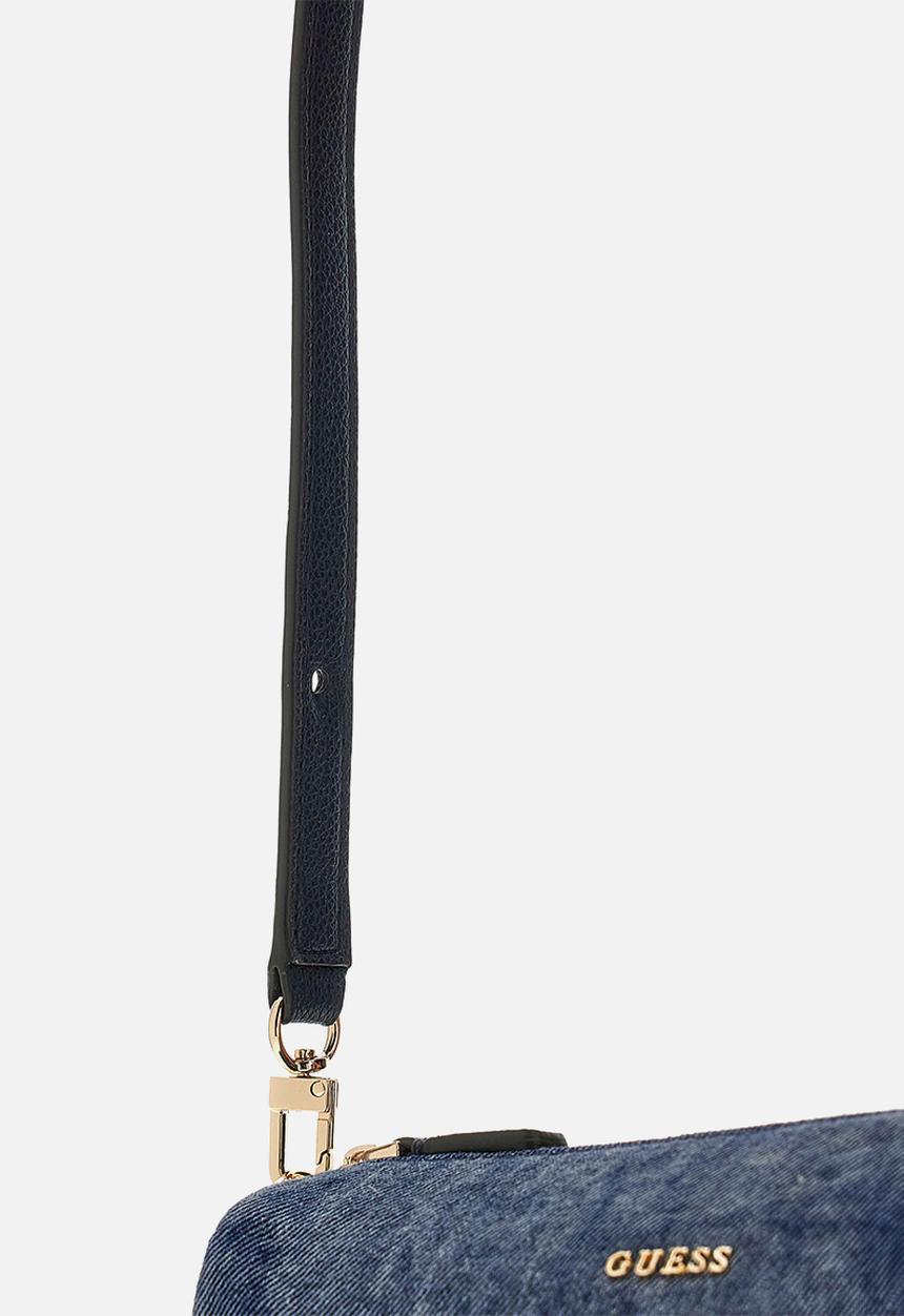 GUESS - Kassie Mini Convertible Shoulder Bag - Denim