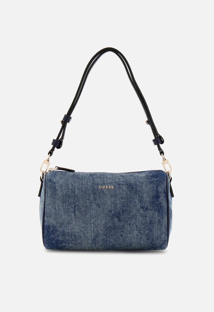 GUESS - Kassie Mini Convertible Shoulder Bag - Denim