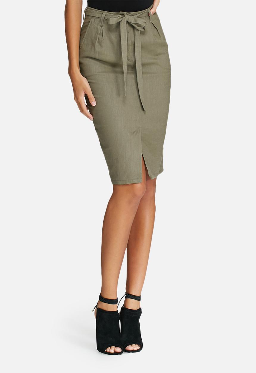 dailyfriday - Linen pleated skirt