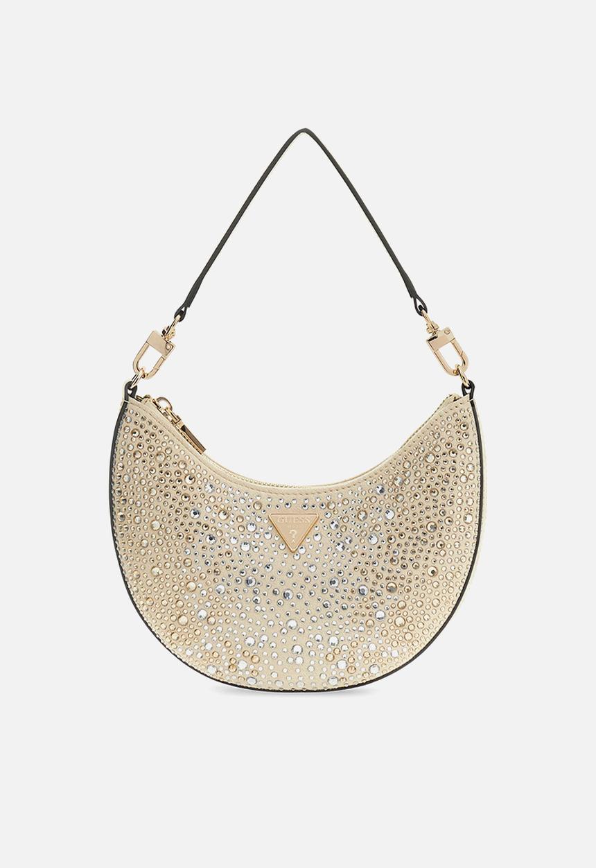 GUESS - Tasmin Mini Shoulder Bag - Gold