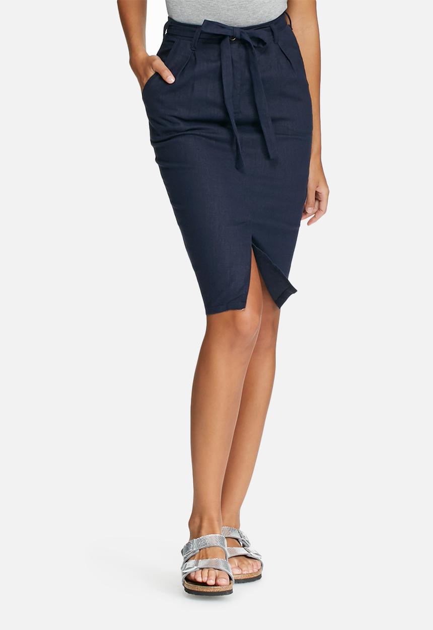dailyfriday - Linen pleated skirt
