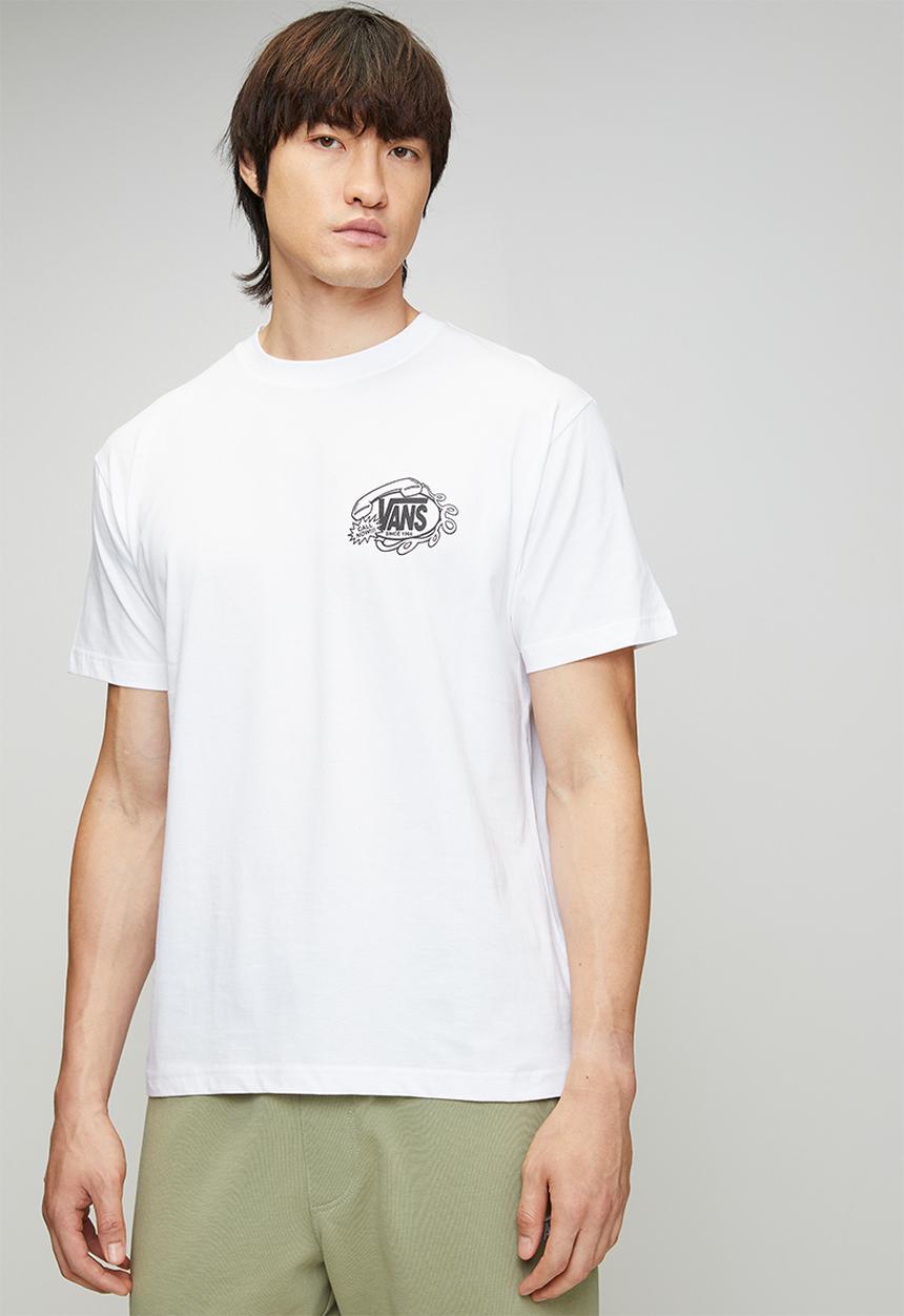 Vans - Hot Lines Short Sleeve Tee - white 