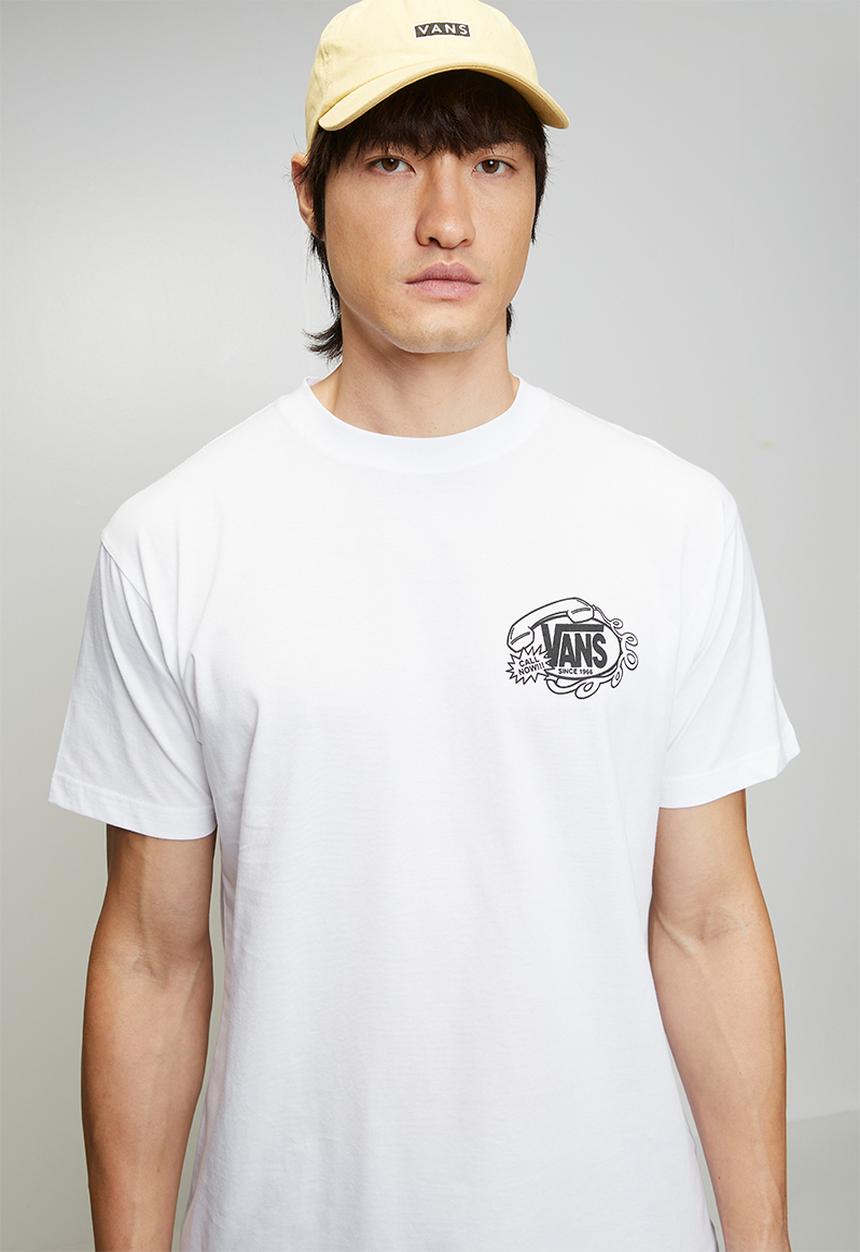 Vans - Hot Lines Short Sleeve Tee - white 
