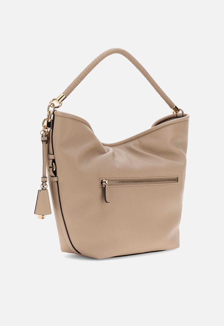 GUESS - Danya Hobo Bag - Taupe