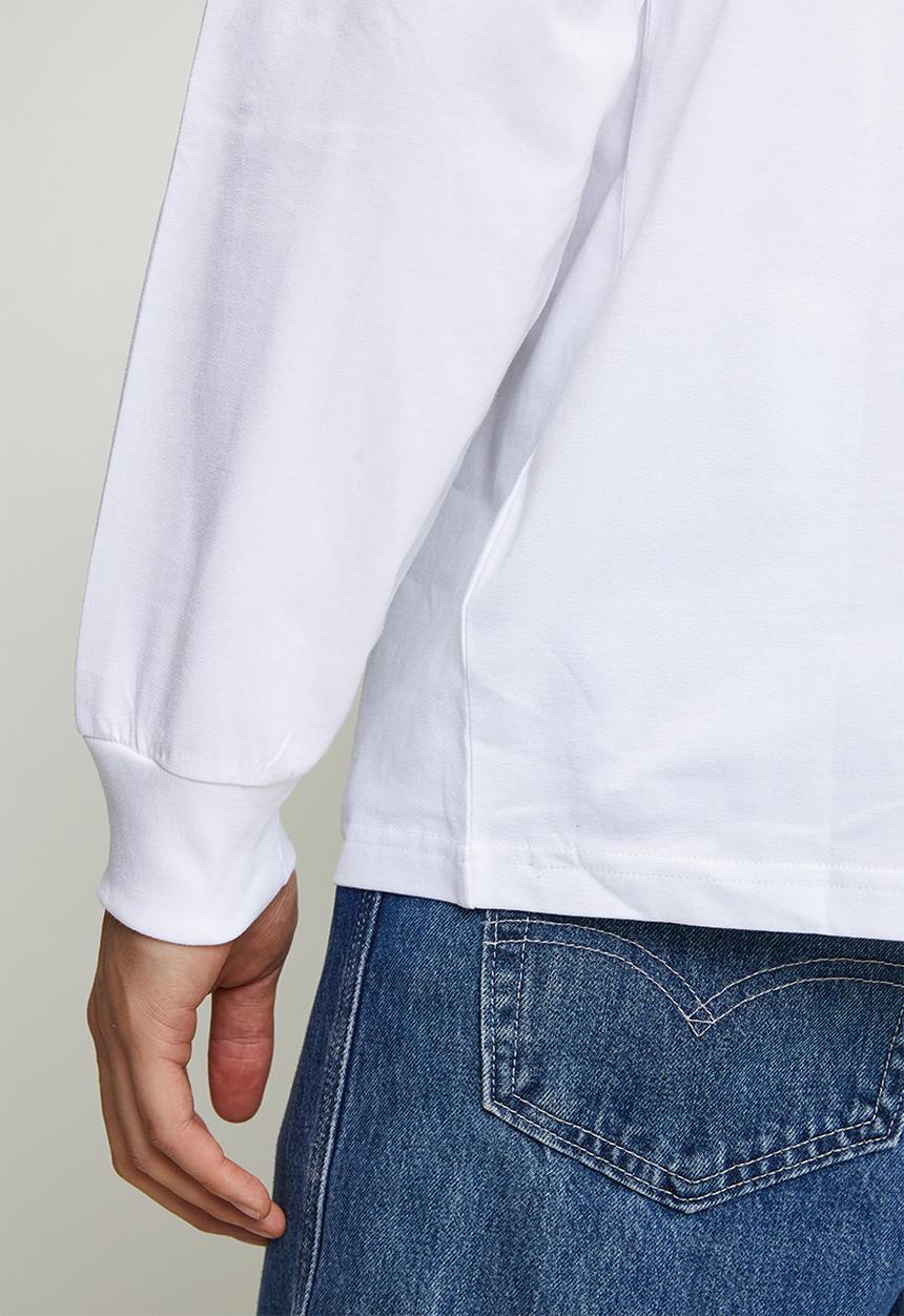Vans - Left Chest ii Loose Long Sleeve - White