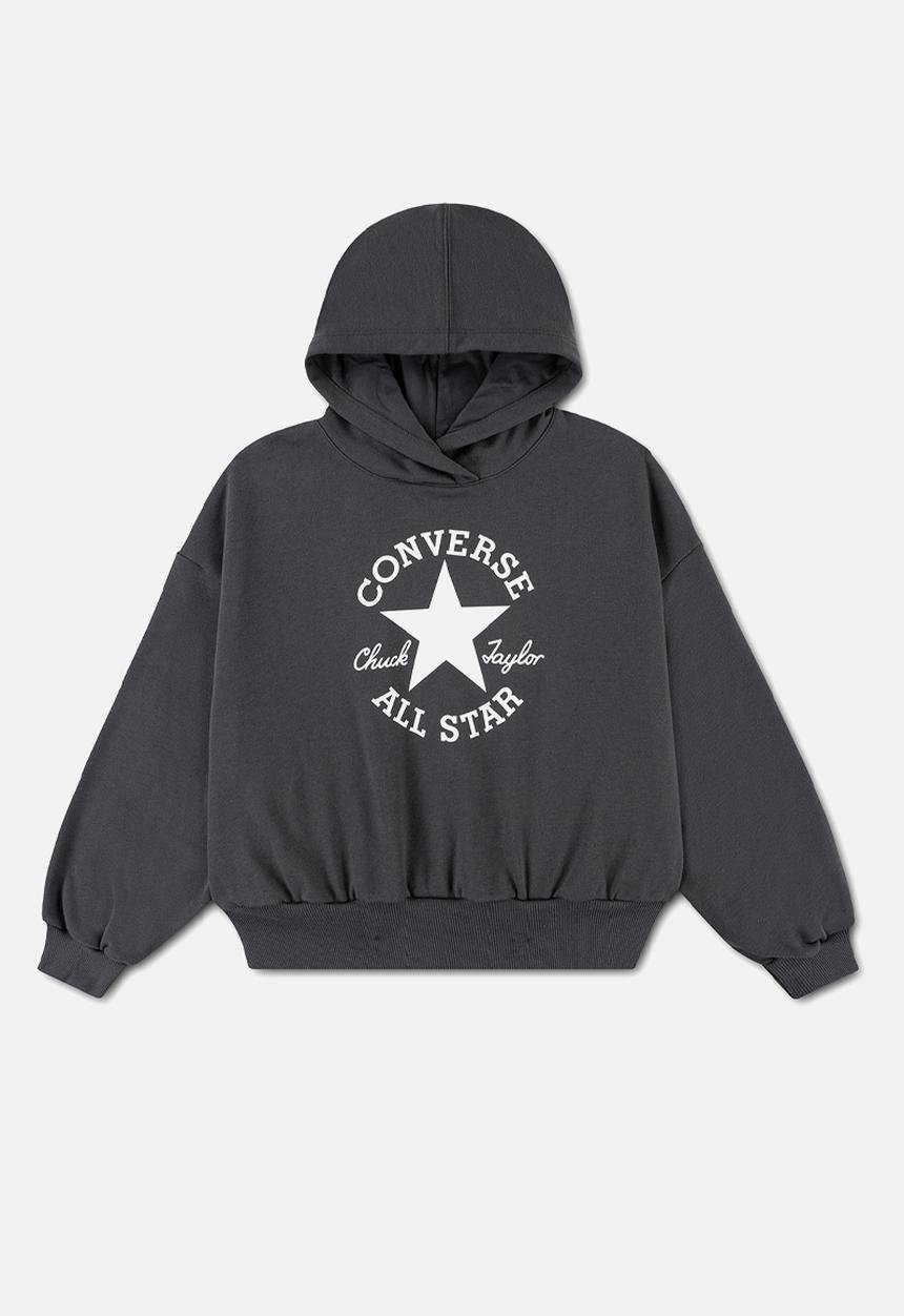 Converse - Cnvg Relaxed Chuck Patch Hoodie - Dark Matter