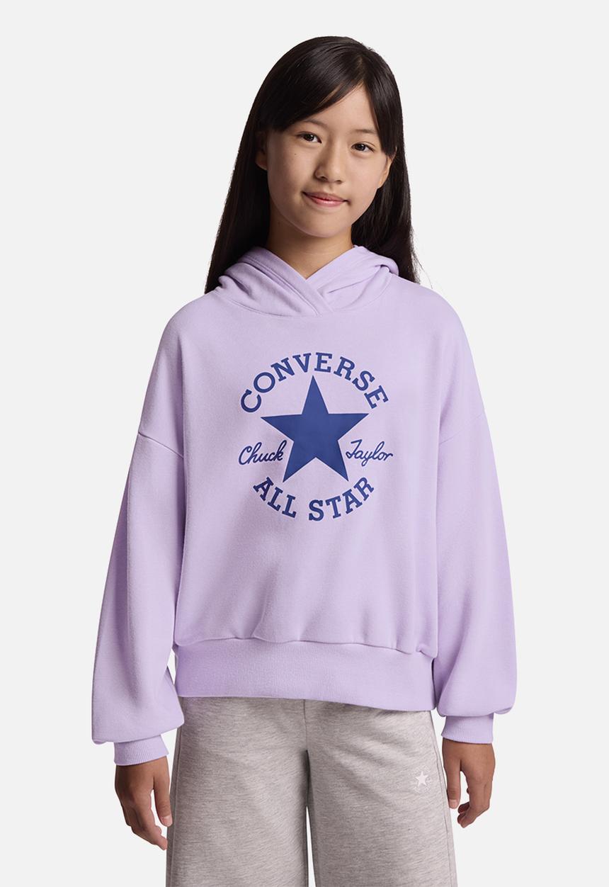 Converse - Cnvg Relaxed Chuck Patch Hoodie - Lavender Latte