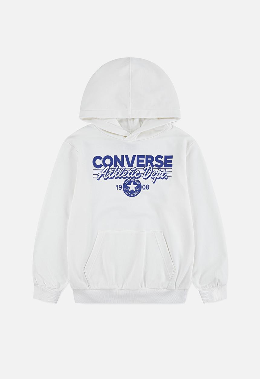 Converse - Cnvb Bleacher Athletic Po Hoodie - Egret