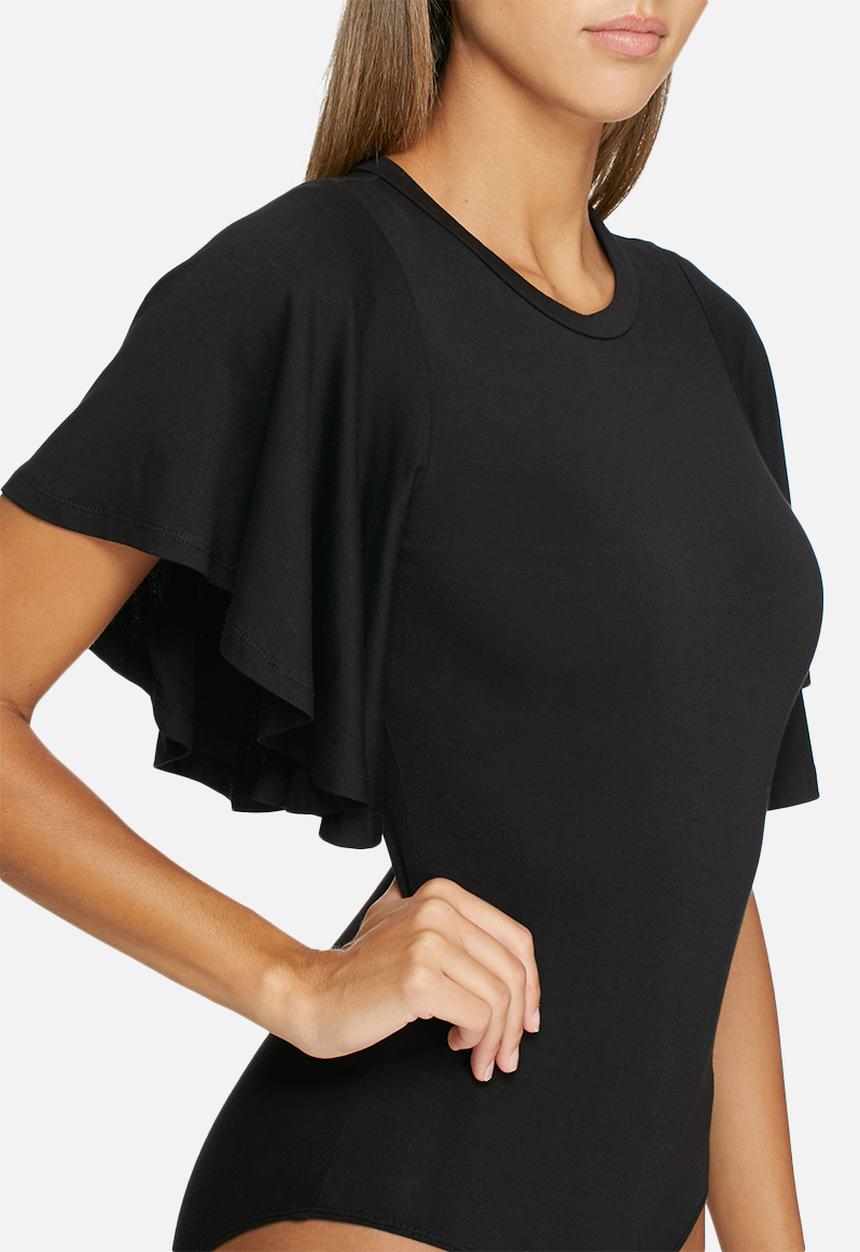 dailyfriday - Fluted sleeve bodysuit