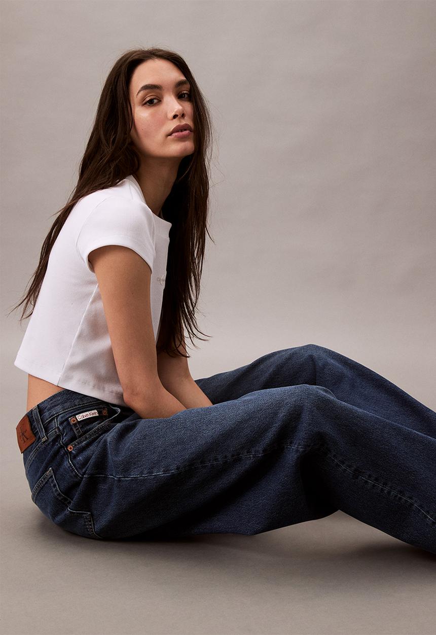 Calvin Klein - The wide leg tinted horseshoe - tinted horseshoe