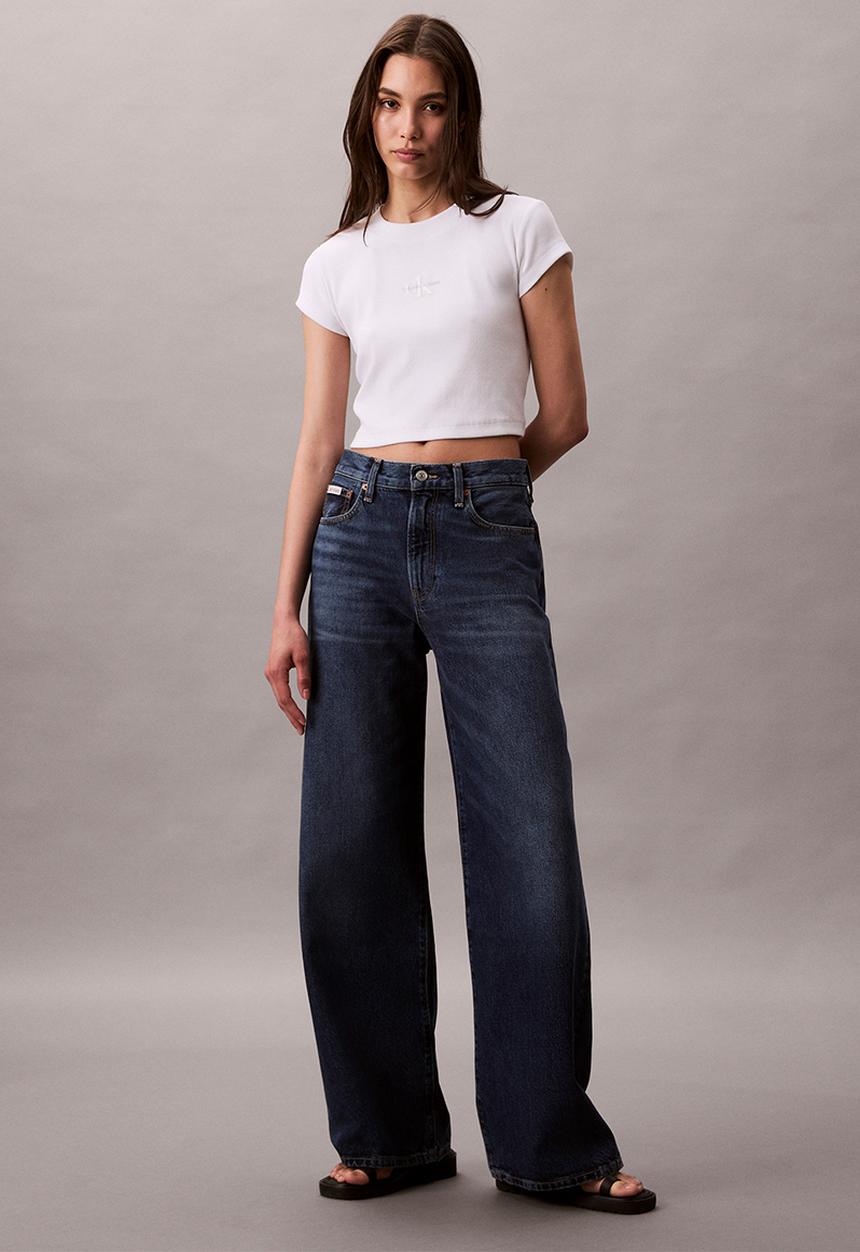 Calvin Klein - The wide leg tinted horseshoe - tinted horseshoe