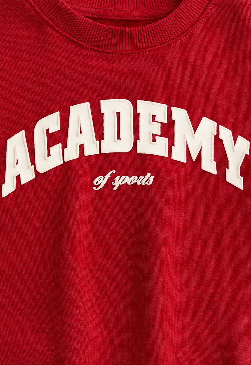 H&M - Sweatshirt - red/academy of sports